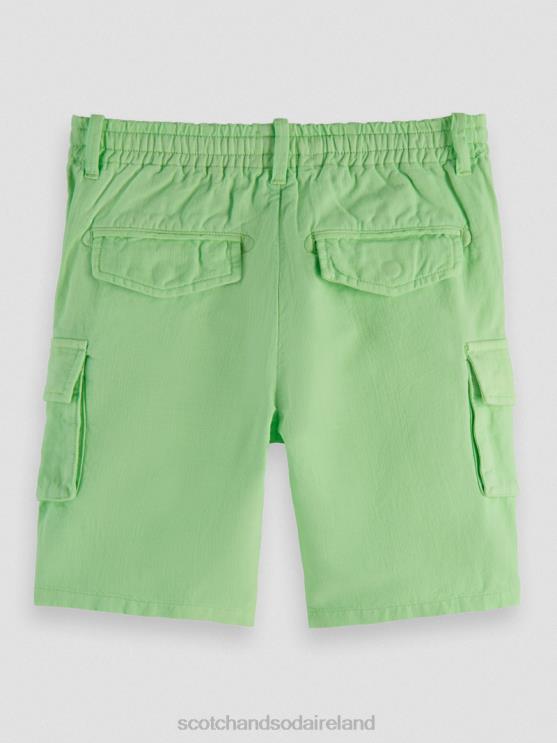 Scotch Soda Kids Garment Dyed Linen Blended Cargo Shorts ZXB6F806 Clothing Citrus ZXB6F806 SCOTCH SODA Ireland Show Your Wearing Taste Take a look at the latest Scotch and Soda jeans